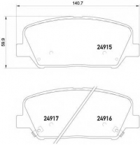 BREMBO P30065