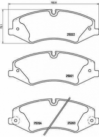 BREMBO P44022