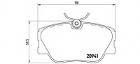 BREMBO P50008