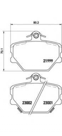 BREMBO P50038