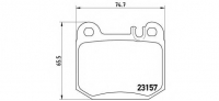 BREMBO P50043
