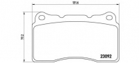 BREMBO P54040