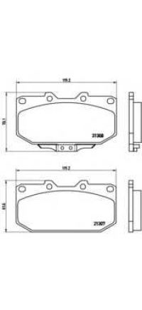 BREMBO P56025