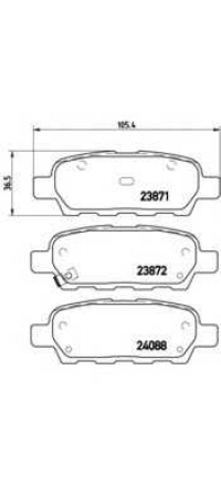 BREMBO P56046