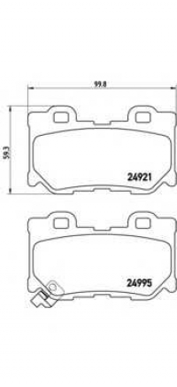 BREMBO P56095