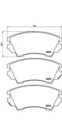 BREMBO P59055
