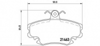 BREMBO P68038