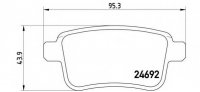 BREMBO P68043