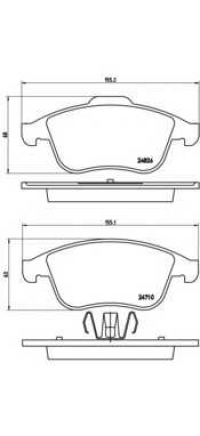 BREMBO P68047