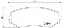BREMBO P79018