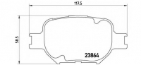 BREMBO P83054