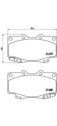 BREMBO P83069