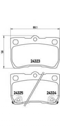 BREMBO P83073