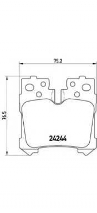 BREMBO P83076