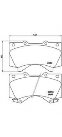 BREMBO P 83 107