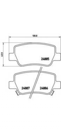BREMBO P83112