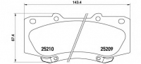 BREMBO P83140