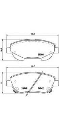 BREMBO P83148