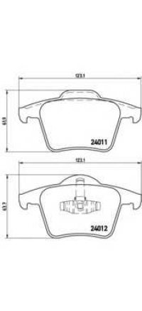 BREMBO P86019