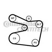 CONTITECH 6PK1555K2