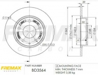 FREMAX BD3564