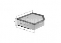 MAHLE ORIGINAL LX1289/1