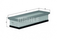 MAHLE ORIGINAL LX1827