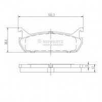 NIPPARTS J3616001