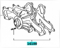 TOYOTA 16100-39545